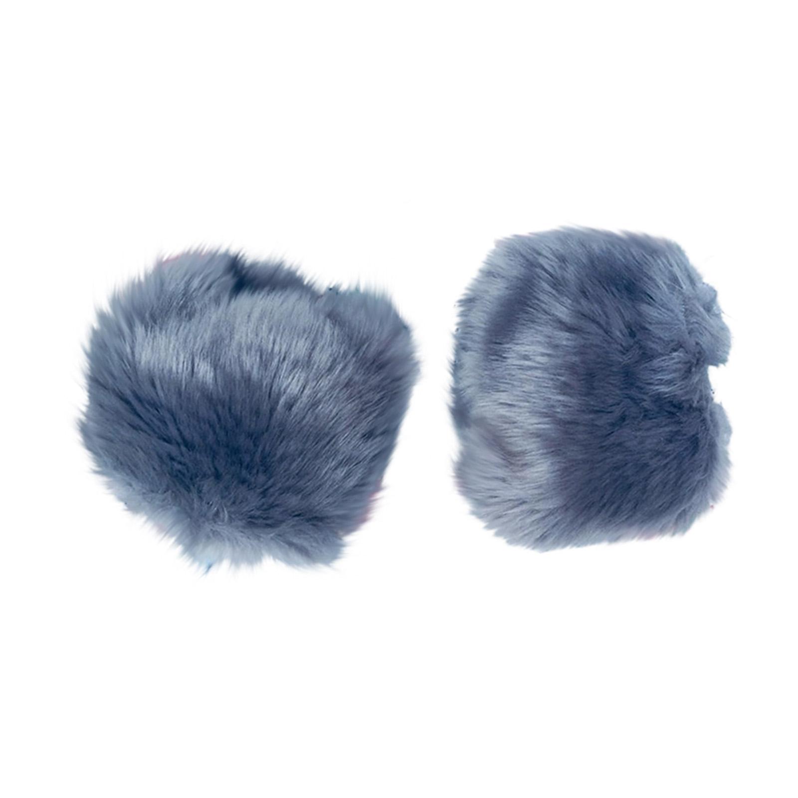 

Plush Wrist Band, Plush Soft Faux Wrist Ring Cuffs Winter Arm Sleeves One Size