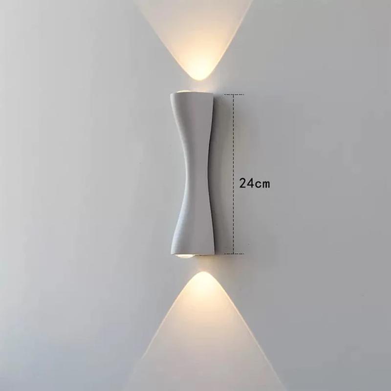 6W LED Indoor & Outdoor Wall Light Bedroom Bedside Lamp Wall Decoration for Home Living Room Sconce Corridor Restaurant Bathroom