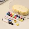 Sewing Kit With Magnetic Needle Holder Compact Multi Purpose Sewing Supplies Set Portable DIY Repair Tool For Adults Beginners