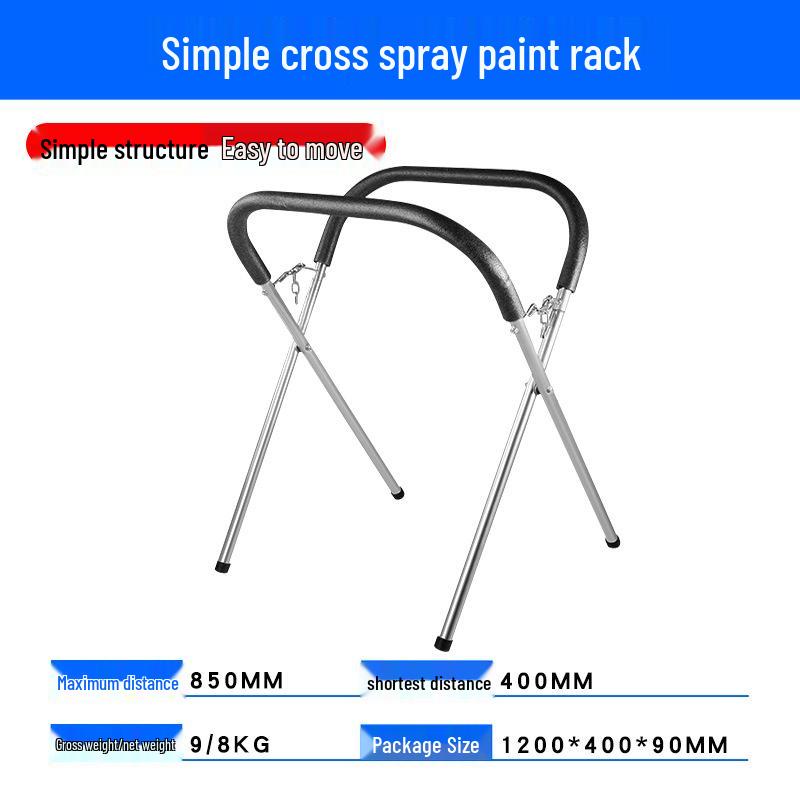 Multi-function Rotating Spray Booth Rack for Car Bumper and Sheet Metal Painting
