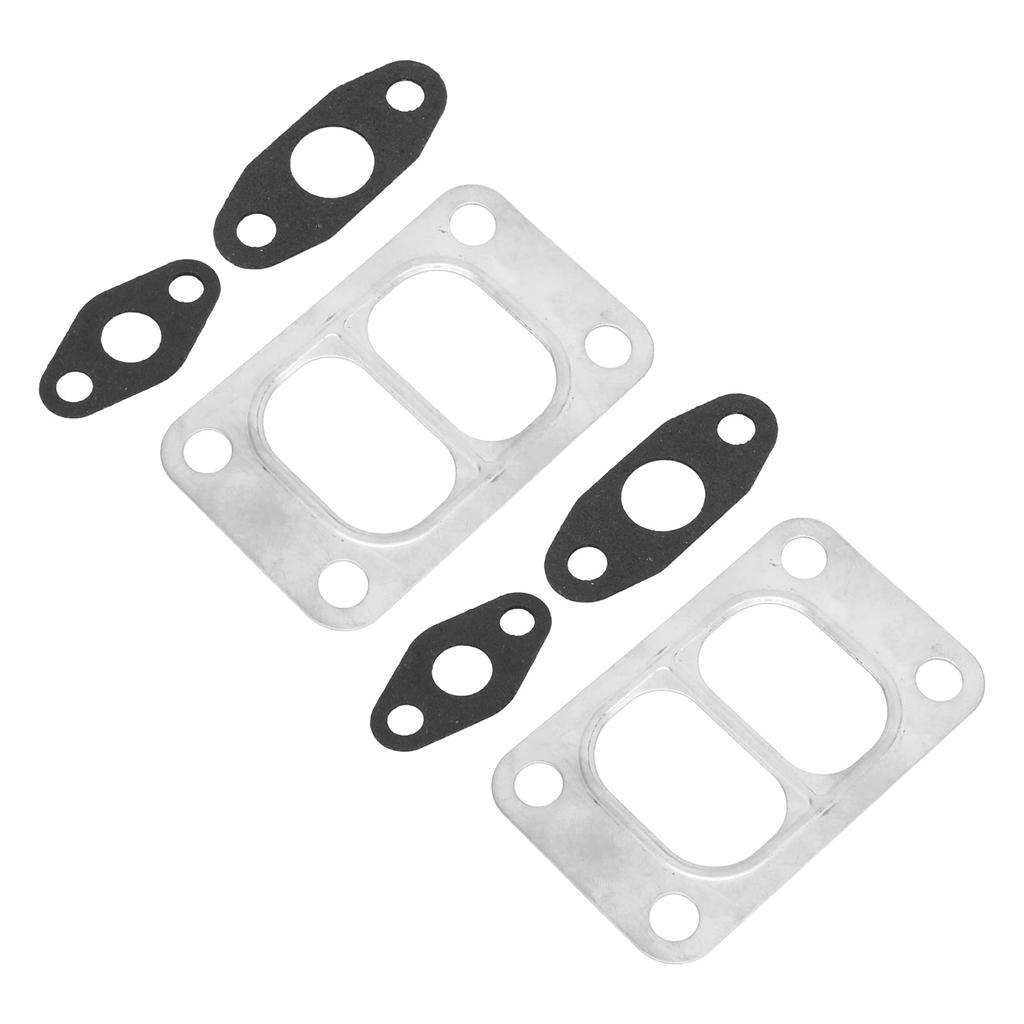 Turbo Gasket Set, Turbo Drain Outlet Gaskets Turbo Mounting Gasket Kit Easy Install