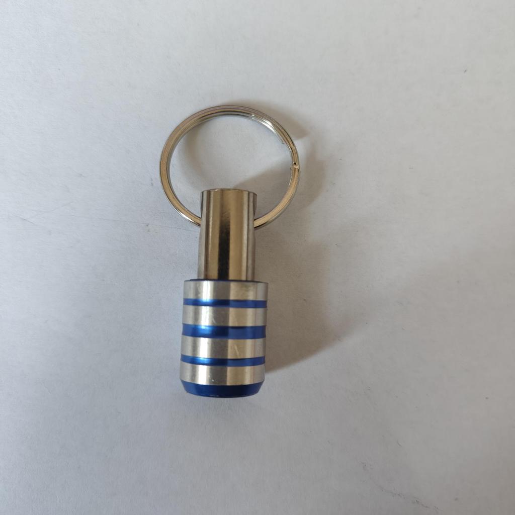 5-Piece Colorful Keychain Quick-Change Extension Rod Set 1/4" Hex Shank Screwdriver Bit Quick-Release Socket Adapter for Mountaineering E18