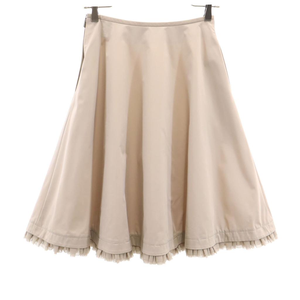 FOXEY NEW YORK Made In Japan Mimole Length Flare Skirt 38 Gurege Women Used