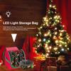 Christmas LED Light Storage Box Oxford Storage Bag For Christmas Decoration Multifunctional Holiday Storage Bag with U-zipper