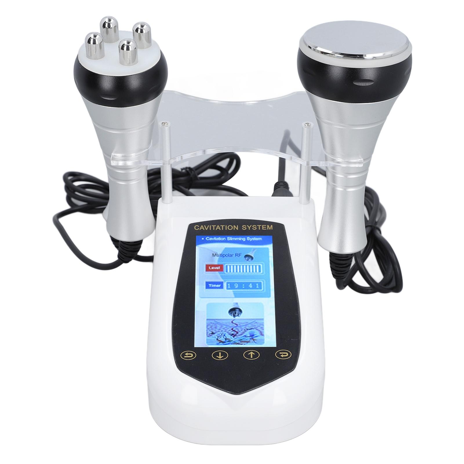 

3 в 1 40K RF Кавитационный аппарат Омоложение кожи Подтяжка тела Моделирование лица Красота тела UK Plug