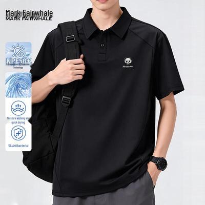 Men's Quick-Dry Antibacterial Short Sleeve Polo Shirt