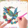 6Pcs DIY Diamond Art Refrigerator Magnet Diamond Painting Fridge Magnets Diamond Painting Magnets Kit for Home Decoration