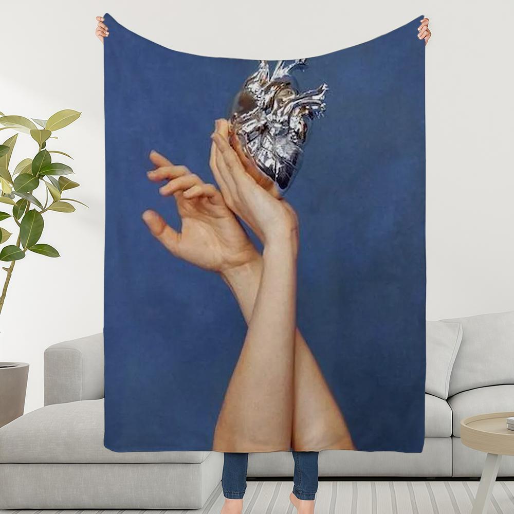 Blanket What Throw Super Cosy Plush AURORA The Living Room Sofa Couch To Happened Childish Birthday Heart Gifts 30x40in