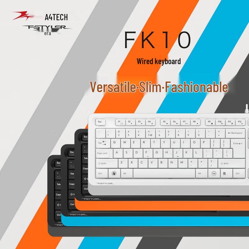 A4Tech FK10 Wired Office Keyboard