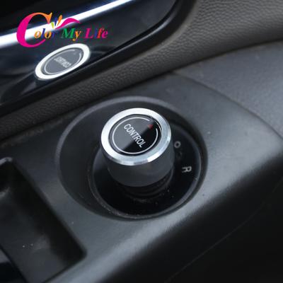 Aluminum Alloy Car Rearview Mirror Adjustment Knob Cover Sticker Fit for Chevrolet Chevy Cruze Sedan Hatchback 2009 - 2014