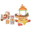 [Toytron] Sylvanian Families Latte Cat's Hamburger Cart Playset