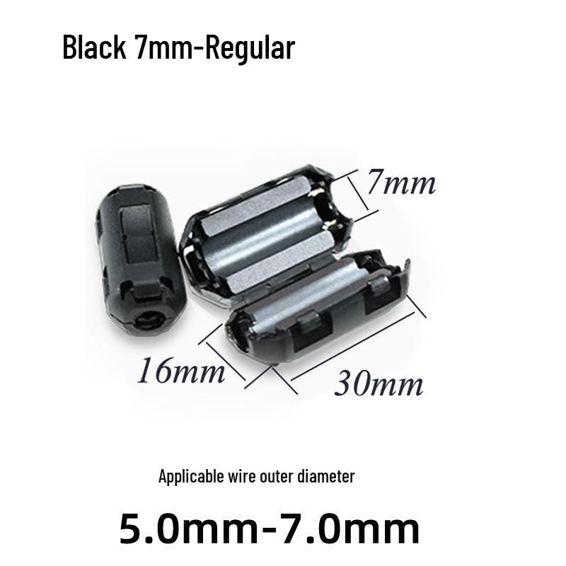 Snap-On Nickel-Zinc Ferrite Core Magnetic Ring for Anti-Interference Shielding