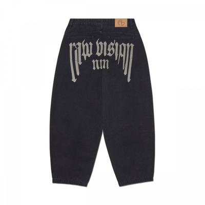 Raw Vision Denim Pants   Washed Black