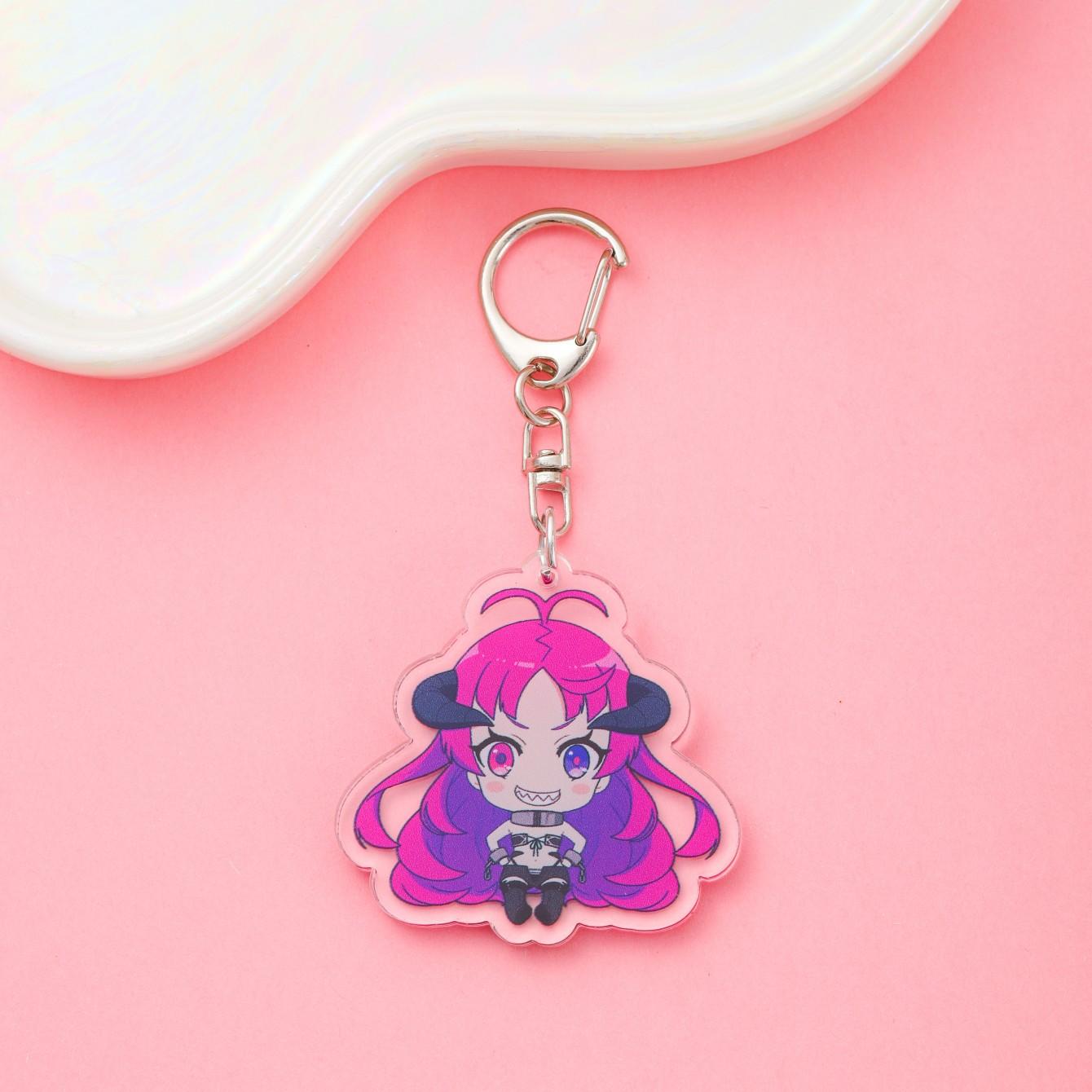

1/11Pcs Anime Figures Mushoku Tensei Acrylic Car Keychain Cute Backpack Pendant Bag Charms Accessories Decoration Holiday Gifts 5cm