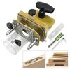 Mortising Jig for 65mm Trimming Machine 2 In 1 Slotting Bracket Invisible Fasteners Punch Locator Linear Track Woodworking Tool