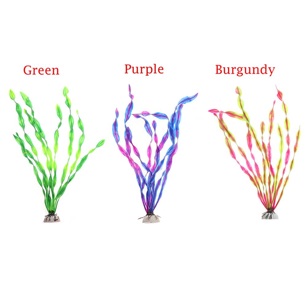 30cm Ornament Decoration Green Plastic Fish Tank Water Grass Artificial Plants