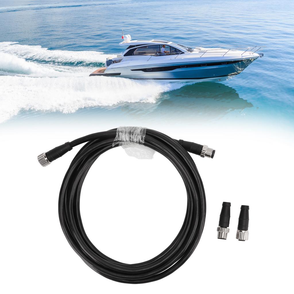 for NMEA 2000 Backbone Cable Female Male M12 Thread 5pin with Terminal Resistor