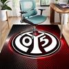 05 1FSV Mainz 05 Pattern Rug, Indoor/Outdoor Mat, for Picnic, Gameroom, Bedroom, Office, Living Room, Home Decor Carpet, Birthday Gift