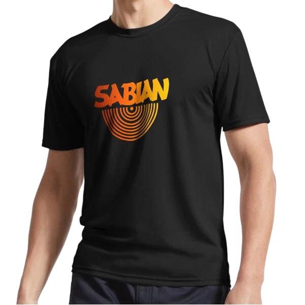 New Sabian Cymbals Active Logo T-Shirt Funny Size S to 5XL 2XL