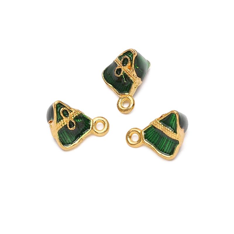 Brelocuri din aliaj Festivalul Bărcii Dragonului Zongzi Pandantiv Față Zâmbitoare pentru Confecționare Bijuterii DIY Brățară Colier