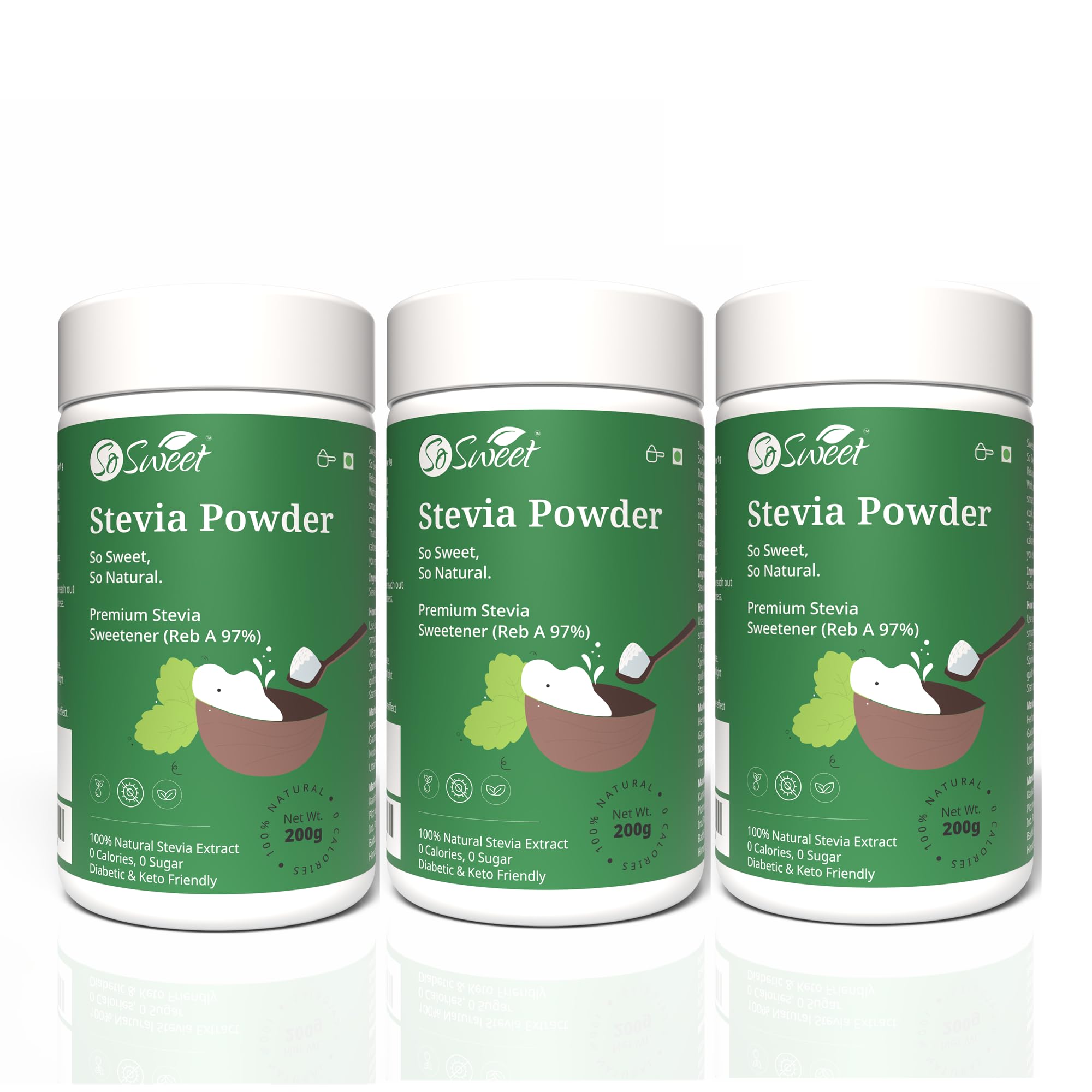 So Sweet Stevia Powder Sugar Free