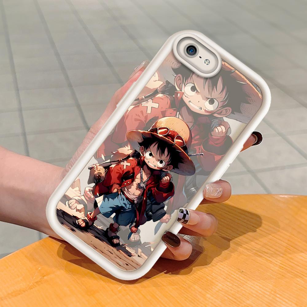 Soft Silicone Square Ladder Printing Pattern Phone Casing Full Cover Camera Shockproof Protection Rubber Case for iPhone Infinix Tecno OnePlus