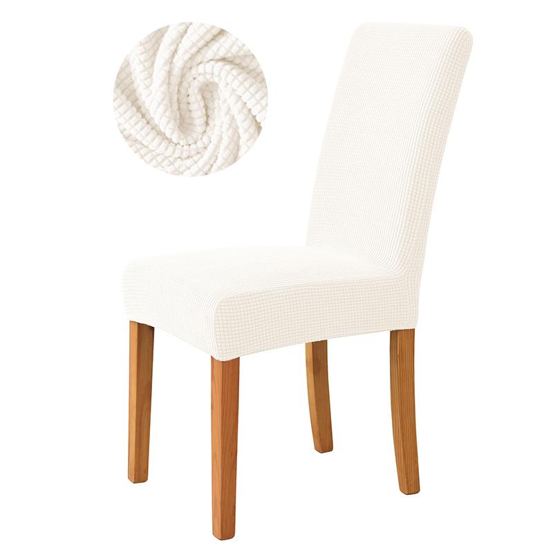 

1/2/4/6 шт., жаккардовые чехлы на стулья, универсальный размер, самые дешевые чехлы на стулья, чехлы на сиденья для столовой, домашний декор 1 Piece