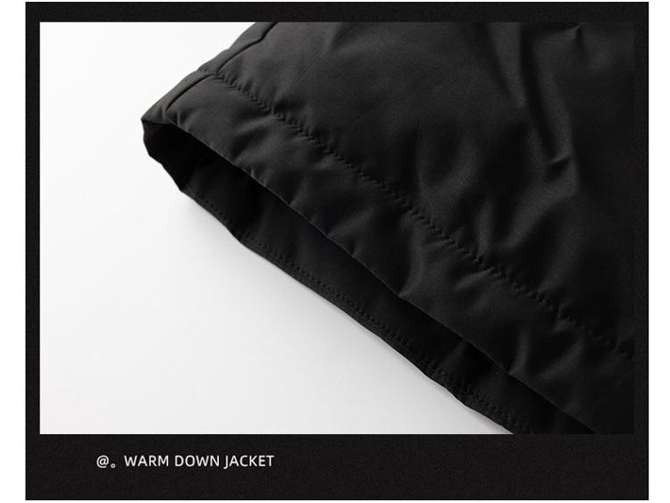 Men's Thickened Stand Collar Cotton Jacket - Casual, Warm, Trendy, Versatile Winter Coat