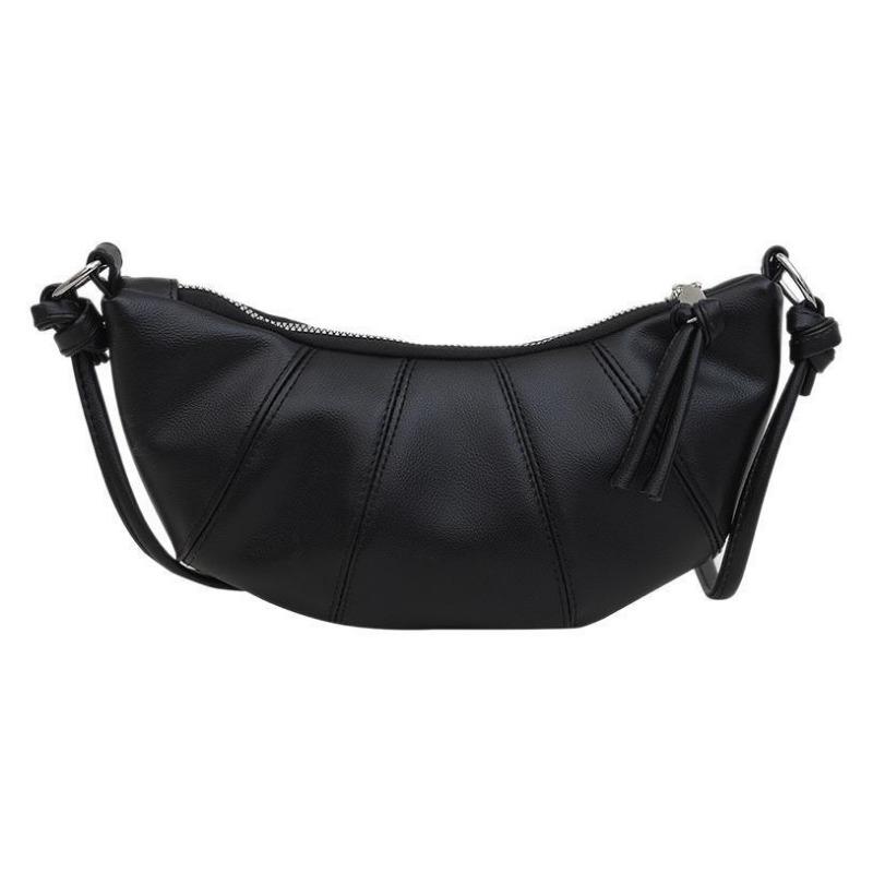 Autumn new niche croissant bag women's bag shoulder bag trendy fashion simple dumpling bag messenger bag