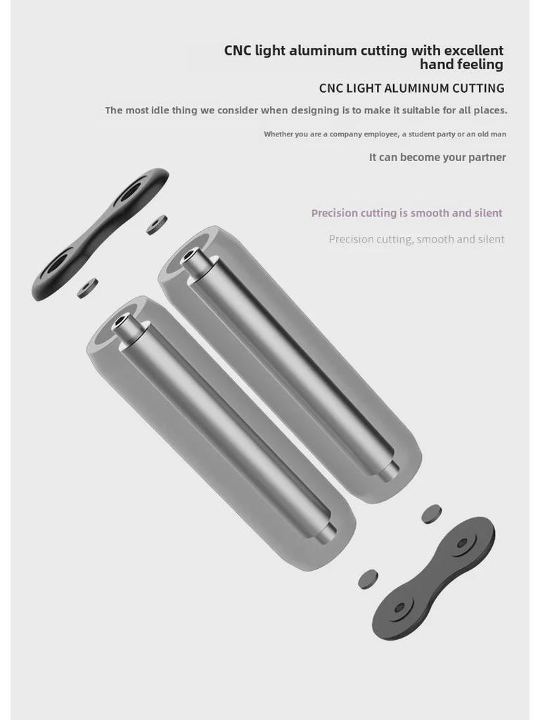 Metall Dekompressionsroller: Neuartiges Fingermassage-Spielzeug zum Stressabbau