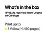 Hp 953Xl (F6U18Ae) Ink Cartridge, Yellow
