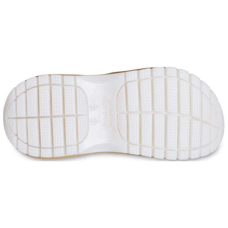 Crocs Mega Crush Matte Clog Comfortable and Versatile Hole Shoes for Men and Women Wheat
