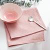 24 Stück 40cm x 40cm Stoffservietten Waschbar Wiederverwendbar Großpackung Einfache Baumwolle Tischserviette für Zuhause Küche Abendessen Hochzeitsdekoration