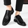 Lederschuhe Herren Herbst neue Mikrofaser Obermaterial bequem vielseitig Britische Business Herrenschuhe spitz niedrig geschnitten erhöhend Lederschuhe