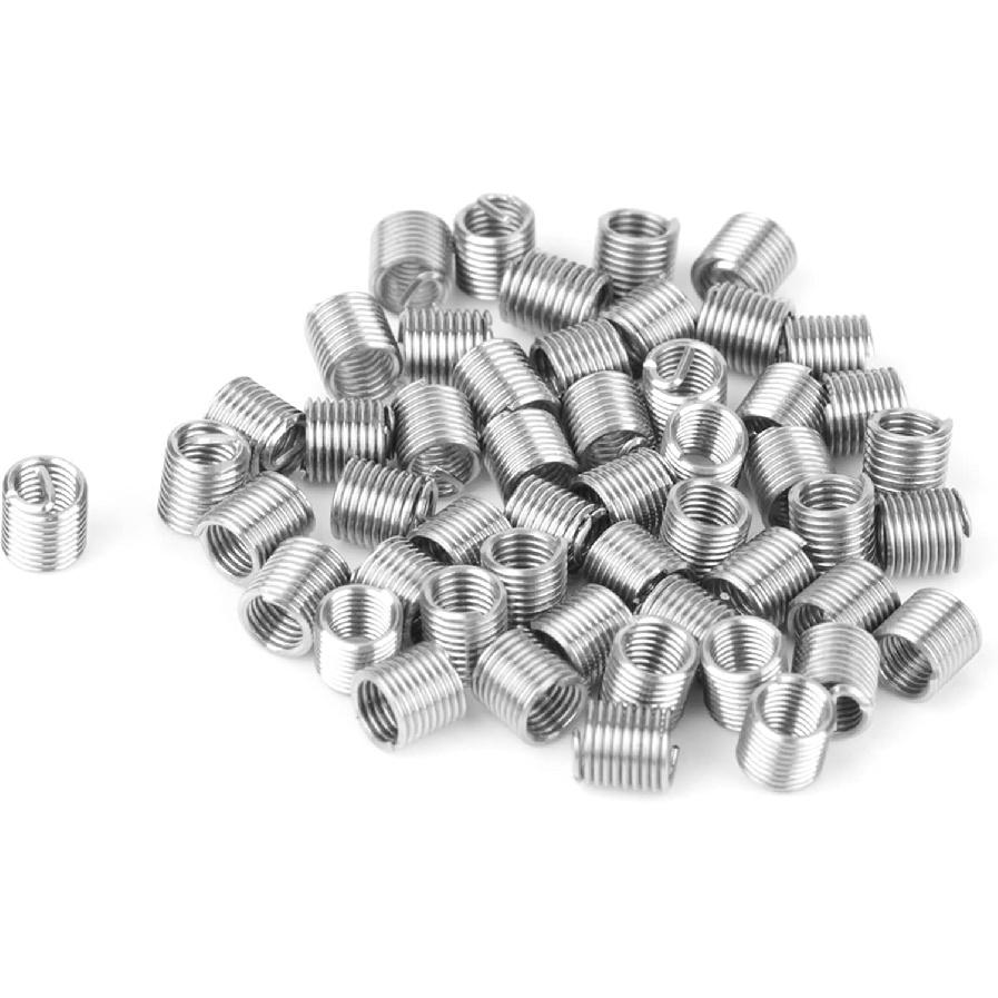 50pcs Thread Repair Installation Kit Stainless Steel Helicoil Type Set (M3 x 2D)