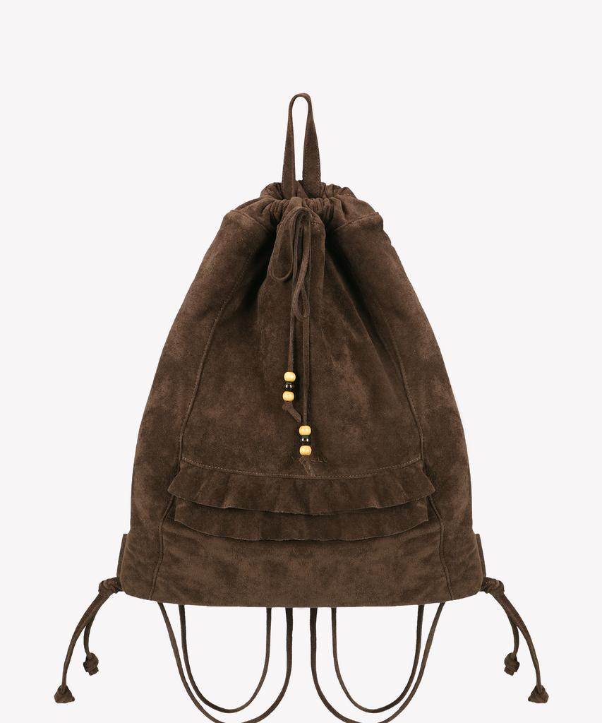 Myshell Buddy Suede String Backpack_35172Bp