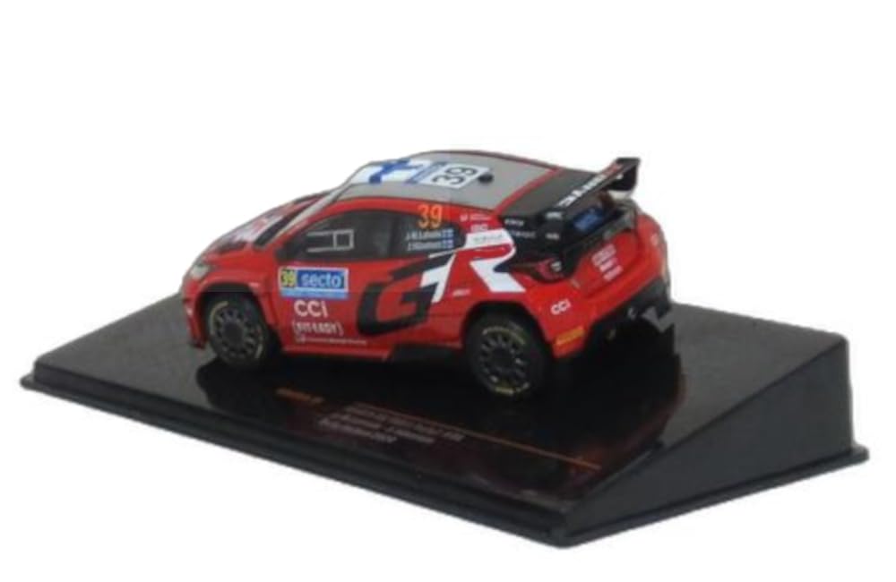 Ixo Toyota GR Yaris Rally2 2024 Rally Finland 6th Place 1/43 #39 J.M. Latvala/J. Hänninen