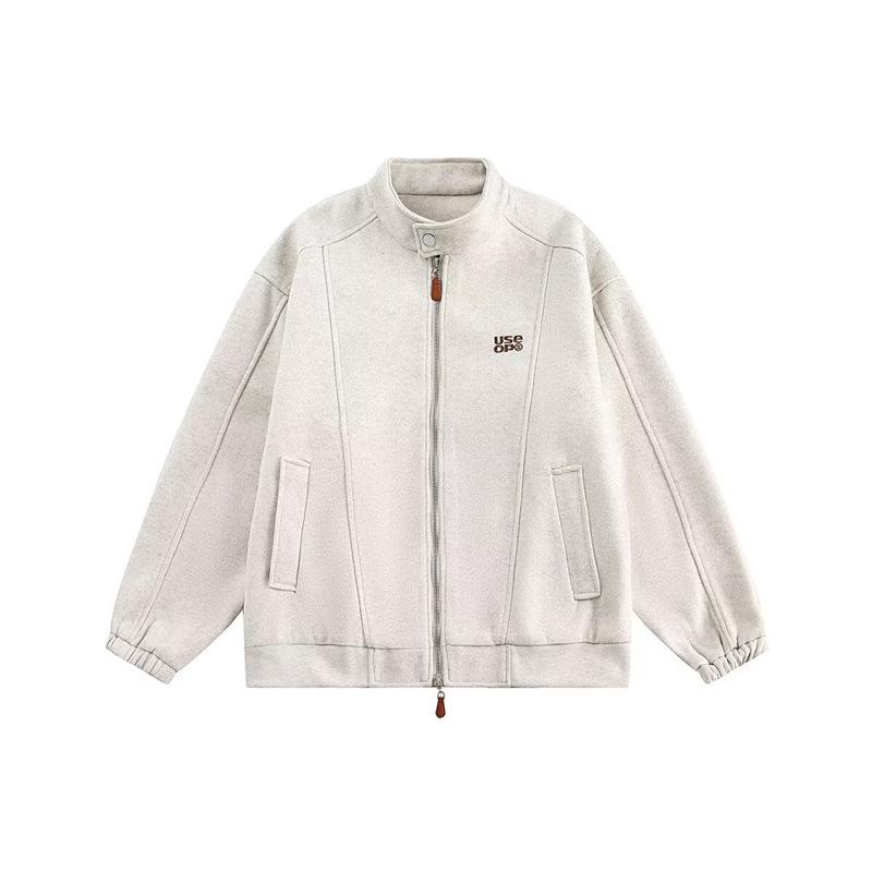 

CHANT2nd Американский шик Твидовый жакет - Женский весенне-осенний топ с вышивкой и воротником-стойкой XXL абрикосовый