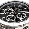 [Seiko] SEIKO 1/5 Second Chronograph Quartz CHRONOGRAPH QUARTZ Watch Men's SBTR013 Black [Official Japanese Product]