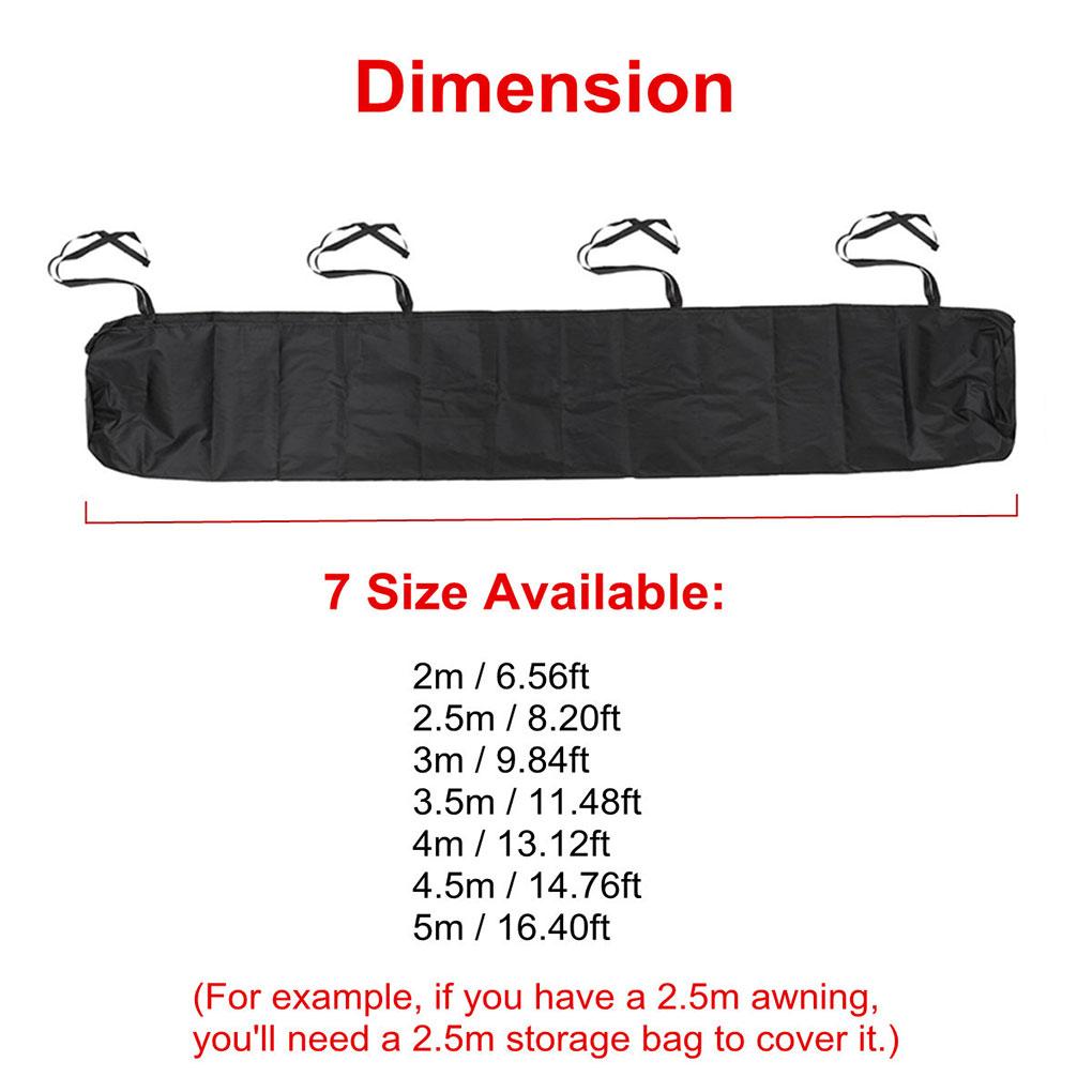 Cloth Waterproof And Durable Retractable Awning For Next Camping Adventure Awning Rail Protector Retractable Awnings