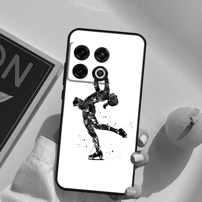 

Figure Skating Ice Skating Case For OnePlus 12R 13R 13T 10R 15 13 12 11 10T 8T Nord CE 4 3 2 Lite N20 N30 Nord 5 Cover OnePlus Nord CE4Lite