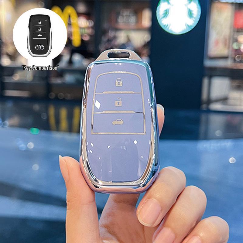 Toyota Schlüsselabdeckung Kompatibel mit Corolla, Camry, Levin, RAV4, Venza, Avalon und Fenglanda