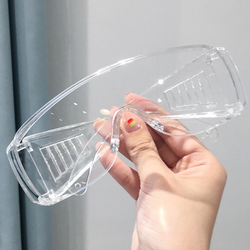 Neue transparente Schutzbrille Arbeitsschutzbrille Laborschutzbrille Schutzbrille Brillen Anti-Schock-Brille