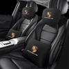 Soporte de Apoyo Suave para Cabeza y Cuello de Asiento de Coche de Alta Calidad para 911 718 Taycan Panamera Cayenne Macan Boxster Cayman Pajun