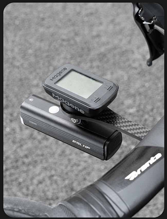 Bike Computer Bicycle Mount Bracket for Cycle Road Made of Durable Carbon Compatible with GoPro Cameras and 130mm Compatible with and More Mount,