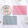 1pcs Christmas Silicone Chocolate Molds Candy Baking Moulds Handmade Sock Snowman Xmas Tree Gingerbread Man Santa Claus Mold