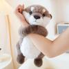 Cute Cartoon Otter Plush Toy 15/25/35cm Fluffy Otters Plushies Doll  Children's Birthday Gifts