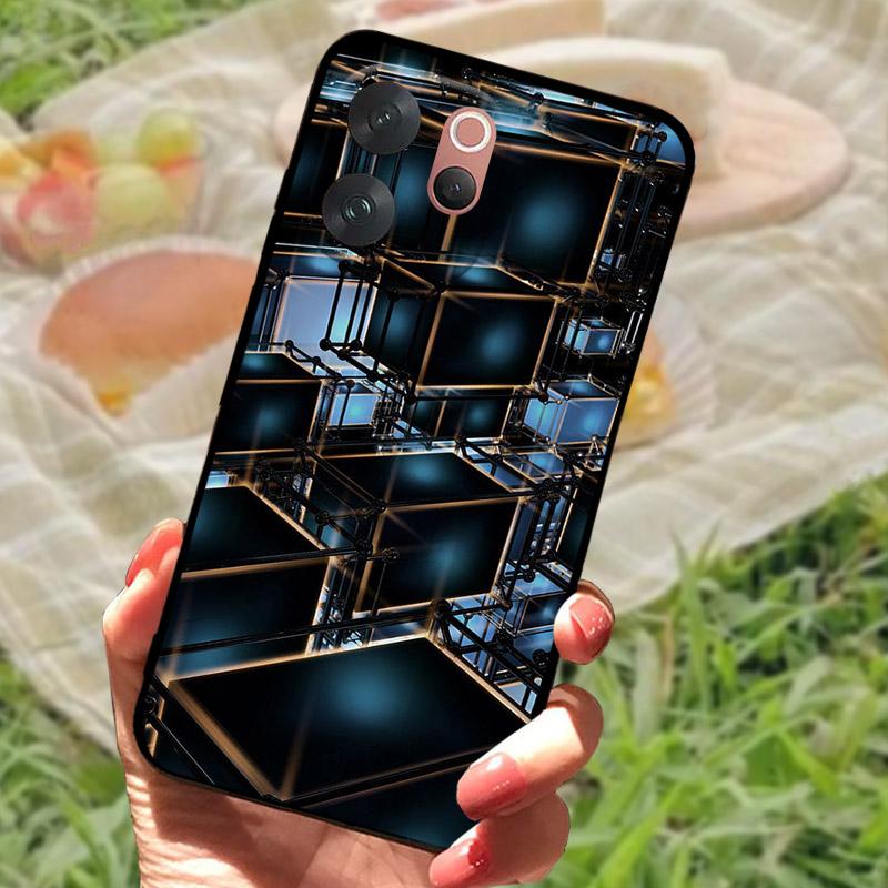 For VIVO V70 Elite Case Fashion Silicone Soft Protective Back Cover For VIVO V70 V 70 5G V2538 Shockproof Bumper Funda Coque