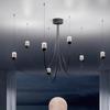 Nordic Gravity Chandelier Modern LED Living Room Hanging Light For Lobby Staircase Loft Creative Dining Room Chandelier