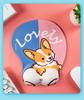 Cartoon Cute Girl 3D Silicone Mouse Pad with Wrist Rest for Office & Esports
